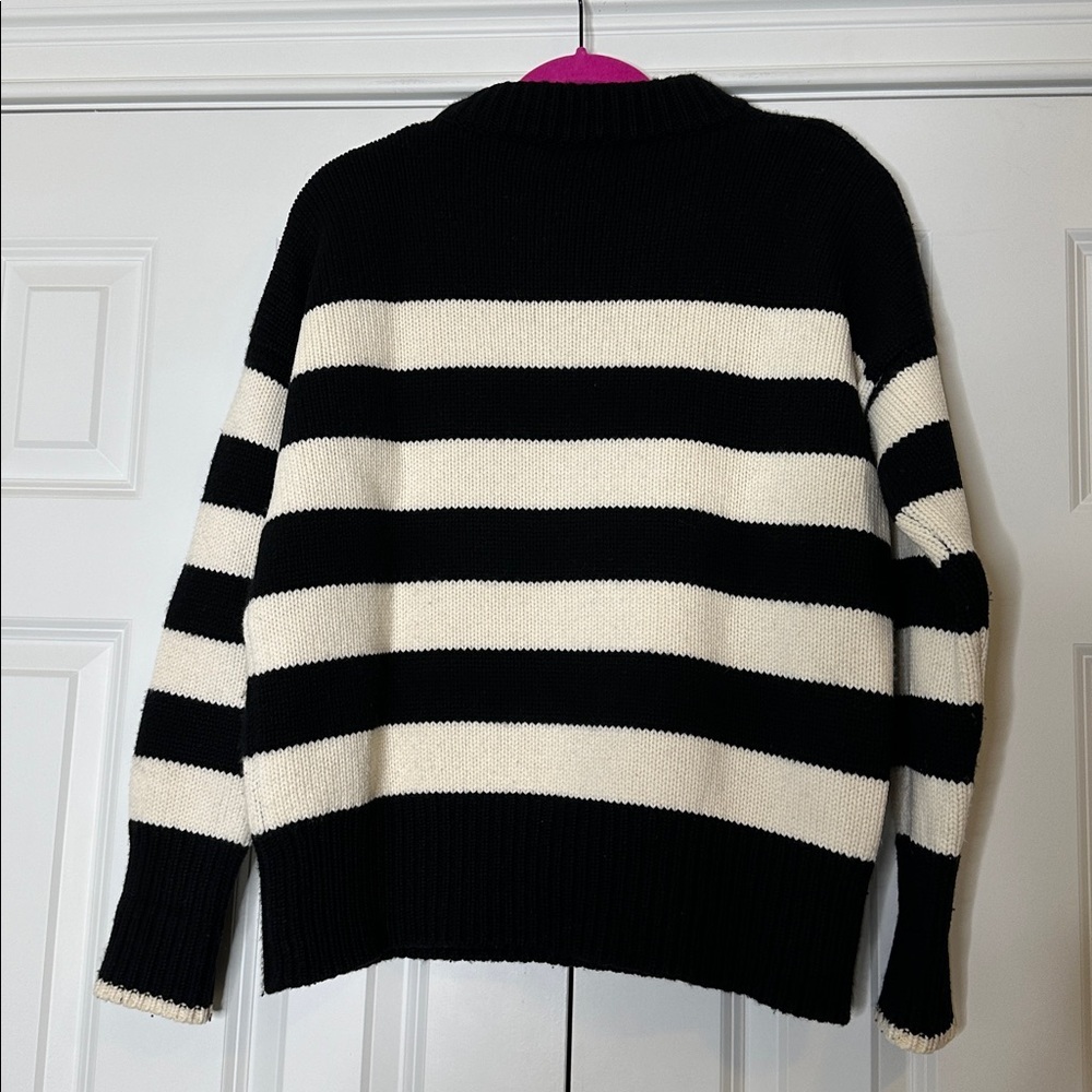 La Ligne Marin wool and cashmere Striped Sweater SzSmall - Picture 4 of 10